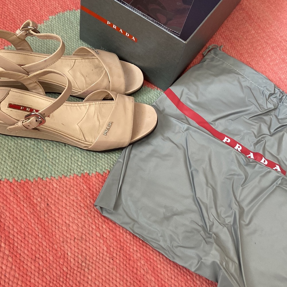 Prada Nude Sandals - Picture 6 of 6